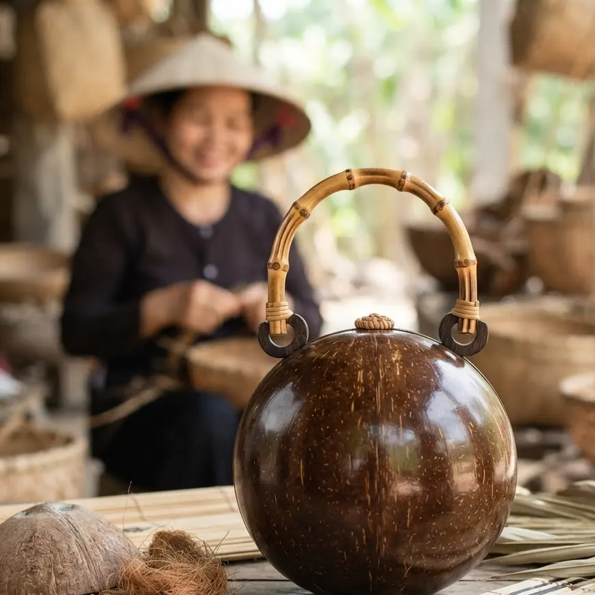 Túi gáo dừa Hội An
